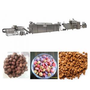 China Automatic Pet Food Extruder Machine , Stainless Steel Dog Food Extrusion Machine supplier