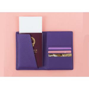 Leather passport holder multi-card passport collection protection cover bag
