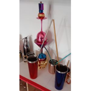 China Máquina de recubrimiento de vacío Pvd de cuchillo de cuchara de color negro con bomba rotativa wholesale