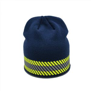 China High Quality Custom Cotton Knit Beanie Hat Multi-color Optional Beanie Cap Label Plain Winter Cap supplier