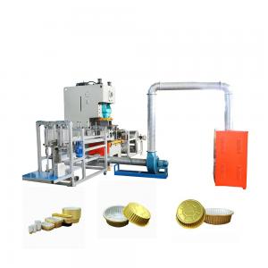 2023 Feeding Machine for Automatic Disposable Aluminum Foil Dishes Tray Food Container Making Machine