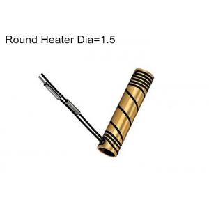 China Custom hot runner copper sleeve heater 1.5 round resistance,depth 1.5mm,nozzle brass heater supplier supplier