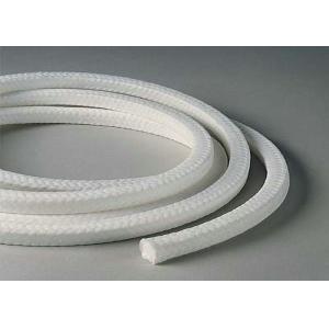 White Lattice Braided PTFE Packing , PTFE Packing With Oil Or Without Oil