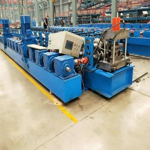 China Two wave Highway Guardrail Forming Machine Roll Former Machine 22kw + 22kw supplier
