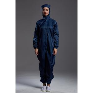 China Dustfree ESD Anti Static Garments Jumpsuit Hooded Suit For Medical Work Shop supplier