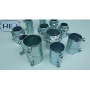 China Ensemble d'accouplement de conduits EMT Accouplement à vis pour application murale avec une capacité de production de 50000 conduits métalliques électriques supplier