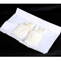 China Protective Medical Sterile Examination Gloves Latex Material Micro Textured Surface on sale