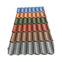 China Construction Material 2023 New Type Popular Roofing Tile Classic Materials Stone Coated Metal Roofing Tile on sale
