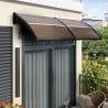 China Lightweight 240cm Polycarbonate Window Door Awning wholesale