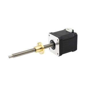 China 42x42mm Hybrid Nema 17 Stepper Motor with Lead Screw and Linear Motion Control System on sale