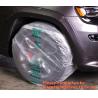 Disposable Custom Pe Ldpe Clear Plastic Car Spare Tire Tote Storage Cover Tyre