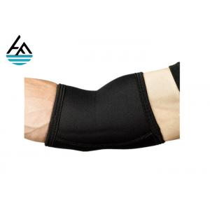 China Black Professional Women's Elbow Compression Sleeve For Working Out supplier