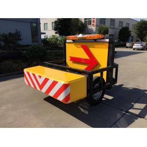 LED Direction Arrow Retractable Mobile Vehicle Barrier With Patent Certification