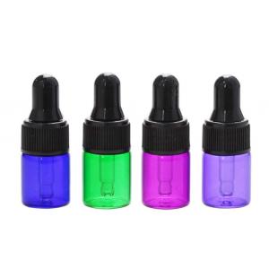 China Multicolors Small Essential Oil Bottles Recyclable Essential Oil Vials supplier