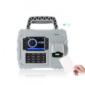 Waterproof IP65 Portable RFID Card Reader Time Recording and Fingerprint Time Attendance System