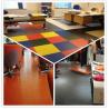 3W Anti Slip Indoor Office Interlocking Removable Plastic PVC Floorommg Tiles