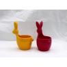 Easter Bunny Ceramic Vases And Pots Colorful Flower Pots For Table Decoration