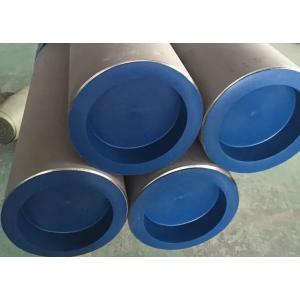 Welded Steel Big Size Pipe Tubing A814 UNS S31254 1-24" Super Austenitic Stainless Steel Pipe Welding Steel