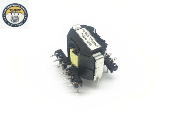RM8 820uH High Frequency Transformer Yellow Color Vertical Type For LED Driver