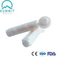 China Gentle Twist Cap Lancet For Glucose Testing 32 Gauge Ivory on sale