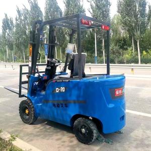 China Electric Forklift Truck 1ton 3ton Capacity Fork Lift Truck 7.5KW Brushless AC Hydraulic Pallet Stacker Trucks supplier