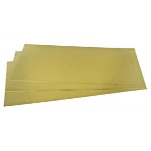 China Smooth Surface Golden Yellow H62 H65 Brass Plate/ Sheet For Decoration supplier