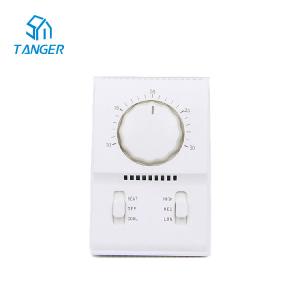 China 6.5a Tower Room Thermostats For Electric Heater Fan Coil Units supplier