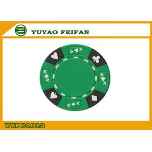 China Professional Composite 13.5 Gram Numbered Poker Chips With Custom Printed supplier