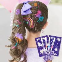 China Kids Self Expression Hair Chalk Kit Unicorn Temporary Hair Color Rinse on sale
