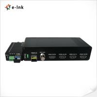China 3G-SDI Video Over Fiber Optic Extender Converter With 4Ch HDMI Video Output on sale