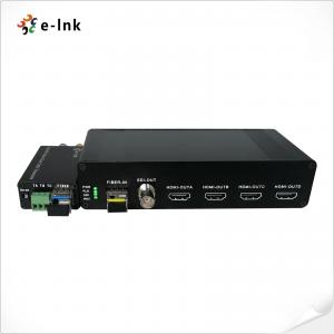 3G-SDI Video Over Fiber Optic Extender Converter With 4Ch HDMI Video Output