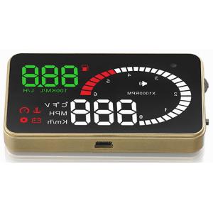 Ouchuangbo 3 inch car radio gps nav head up display screen and high-definition display Multi-color