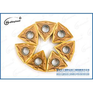 China Yellow Coating Tungsten Carbide Inserts For Cutting Limestone Blocks wholesale