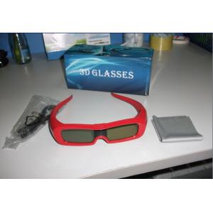 China USB Rechargeable Universal 3D Active Shutter Glasses 120Hz 1.5mA CE FCC supplier