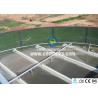 Bolted Glass Fused to Steel Waste Water Storage Tanks Large Volume