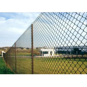 Diamond Temporary Fence Chain Link 6" X 8" For Construction Site