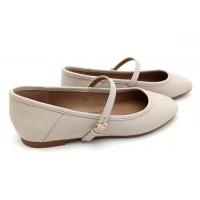 China Fashionable Pink Flat Ballerina Shoes With Round Toe Shape OEM ODM on sale