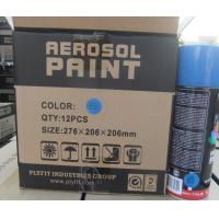 China Red Black Colors Acrylic Aerosol Paint Heat Resistant Spray Paint For Glass on sale