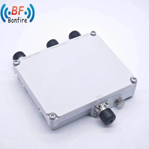 1710-2170MHz 2300-2690MHz RF Low Pim Diplexer with N Female Connector 4 Way Combiner