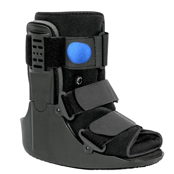 Air Walker Boot Fracture Boot Short Walking Protective Boot Fits Left or Right Foot Ankle for Injuries Fractures Sprains Black