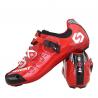 China Adjustable Buckle Road Racing Bicycle Shoes , Mens Road Cycling Shoes Moistureproof wholesale