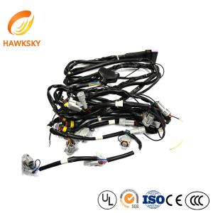 China automobile lighting controller wire harness/trailer 4way plug wire harness/power plug cable supplier