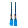 Cnc 4mm 6mm Two Flute Spiral up and Down Compression End Mill for Wood 1/4 Carbide Cutter Endmill 2f 3/8 Compression Router Bit