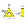 China Carbide Triangle Turning Inserts TNMG160408 For Steel Processing wholesale