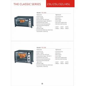 China Toaster oven in home appliance Kitchen convection Vertical  toaster oven GK-T0-34D supplier