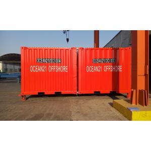 China High Strength Certified Shipping Containers 10ft Easy Operation Height 2591MM supplier