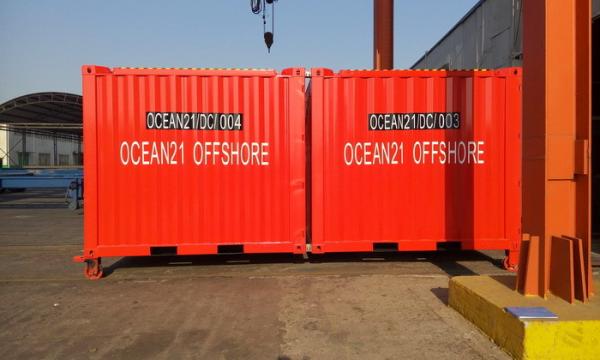 High Strength Certified Shipping Containers 10ft Easy Operation Height 2591MM