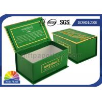 China Diamond Decorated Hinged Lid Gift Box , Rigid Cardboard Box Luxury Design on sale