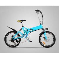 China Long Range Electric Folding Bicycle 20 Folding E Bike With Shock Absorber on sale