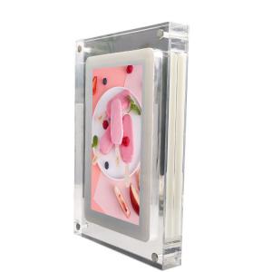 Advertising Player Transparent Acrylic Digital Photo Frame 4 5 7 10 Inch